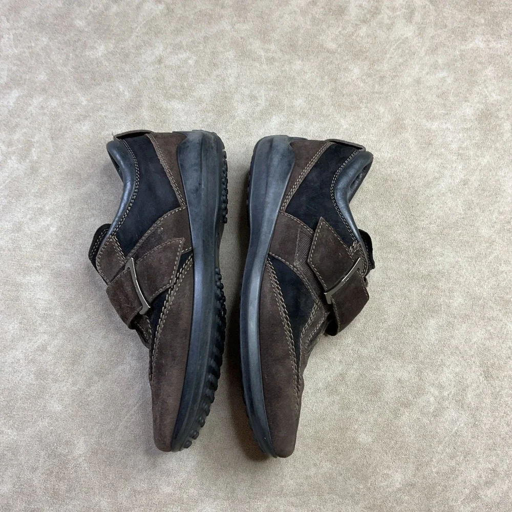 Tods Shoes EU 38.5 Brown Suede Leather Gomino Shoes Drivers Italian Buckle